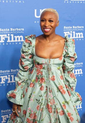 January 18, 2020, Santa Barbara, CA, USA: SANTA BARBARA, CALIFORNIA - JANUARY 18: Cynthia Erivo attends the Virtuosos Award presentation during the 35th Santa Barbara International Film Festival at Arlington Theatre on January 18, 2020 in Santa Barbara, California. Photo: Natalie Thomson imageSPACE Santa Barbara USA - ZUMAs181 20200118_zea_s181_132 Copyright: xImagespacex