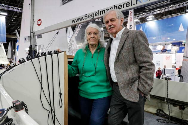 19.01.2020. Düsseldorf. Erste Eindrücke von 51. boot. In 17 Hallen erwarten ca. 1900 Aussteller aus 71 Ländern bis zu 250000 Besucher. Weltumsegler Wilfried Erdmann berichtet über seine Ozeanreisen. Düsseldorf Messe Nordrhein-Westfalen Deutschland *** 19 01 2020 Düsseldorf First impressions of 51 boot In 17 halls approx. 1900 exhibitors from 71 countries expect up to 250000 visitors Cirumnavigator Wilfried Erdmann reports on his ocean voyages Düsseldorf Messe Nordrhein Westfalen Germany