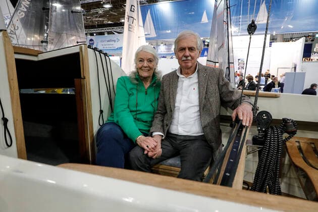 19.01.2020. Düsseldorf. Erste Eindrücke von 51. boot. In 17 Hallen erwarten ca. 1900 Aussteller aus 71 Ländern bis zu 250000 Besucher. Weltumsegler Wilfried Erdmann berichtet über seine Ozeanreisen. Düsseldorf Messe Nordrhein-Westfalen Deutschland *** 19 01 2020 Düsseldorf First impressions of 51 boot In 17 halls approx. 1900 exhibitors from 71 countries expect up to 250000 visitors Cirumnavigator Wilfried Erdmann reports on his ocean voyages Düsseldorf Messe Nordrhein Westfalen Germany