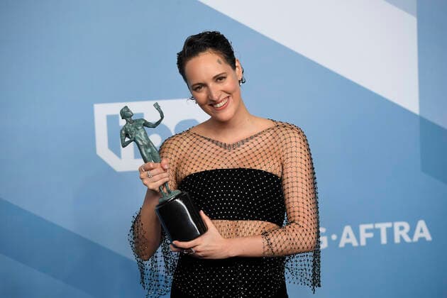 Berühmte Feministinnen, Phoebe Waller-Bridge January 19, 2020, Los Angeles, California, USA: PHOEBE WALLER-BRIDGE in the Press Room during the 26th Annual Screen Actors Guild Awards, held at The Shrine Expo Hall. Los Angeles USA - ZUMAz03_ 20200119_zbp_z03_159 Copyright: xKevinxSullivanx