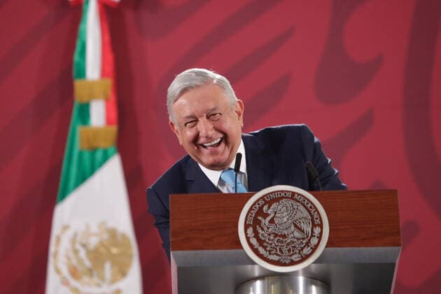 News Bilder des Tages January 20, 2020: EUM20200120NAC03.JPG.CIUDAD DE MEXICO, PresidencyPresidenciaAMLO.- La manana de este lunes 20 de enero de 2020, se lleva a cabo la conferencia matutina del presidente Andres Manuel Lopez Obrador, en la Palacio Nacional. Foto: Agencia EL UNIVERSALIvan StephensRDB. Copyright: xElxUniversalx