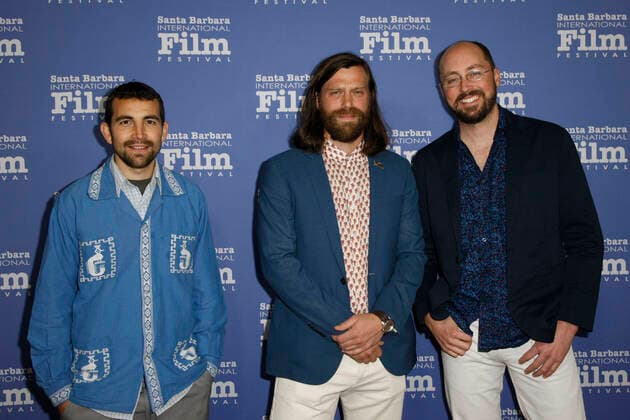 Santa Barbara, CA - JAN 20: Charlie Hoxie, Peter Weiss, and Victor Bowman-Riviera attend the Montecito Award at the 35th Annual Santa Barbara International Film Festival at the Arlington Theatre on January 20, 2020 in Santa Barbara, CA. Copyright: ximageSPACE MediaPunchx