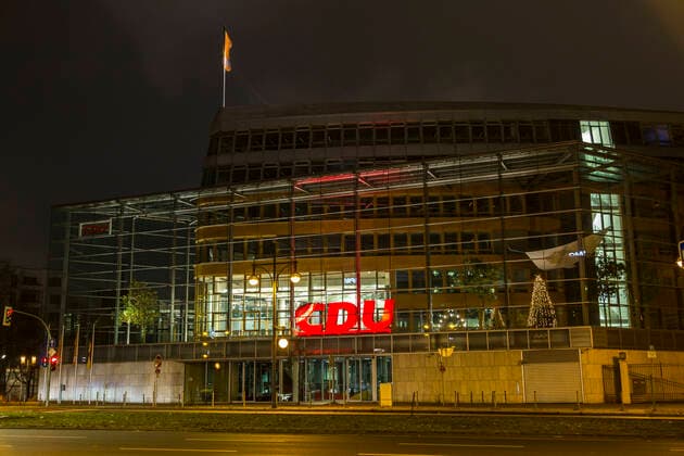 CDU-Bundesgeschäftsstelle im Konrad-Adenauer-Haus am 14.12.2018 in Berlin