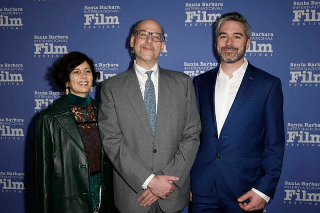 Santa Barbara, CA - JAN 22: Mary Anne Rotherber, Jonathan Mann, and Alex Bayer attend the Maltin Master Award at the 35th Annual Santa Barbara International Film Festival at the Arlington Theatre on January 22, 2020 in Santa Barbara, CA. Copyright: ximageSPACE MediaPunchx