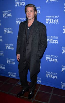 35th Annual Santa Barbara International Film Festival: Maltin Modern Master held at Arlington Theatre Featuring: Brad Pitt Where: Santa Barbara, California, United States When: 22 Jan 2020 Credit: Faye s Vision Cover Images Copyright: xFaye sxVision CoverxImagesx 40213916 EDITORIAL USE ONLY. NOT FOR USE BY NEWSPAPERS BASED IN THE UK.