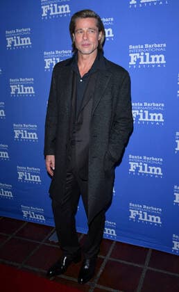 January 22, 2020, Santa Barbara, California, United States: 35th Annual Santa Barbara International Film Festival: Maltin Modern Master held at Arlington Theatre..Featuring: Brad Pitt.Where: Santa Barbara, California, United States.When: 22 Jan 2020.Credit: Faye s Vision Santa Barbara United States - ZUMAc218 20200122_zea_c218_023 Copyright: xCoverxImagesx