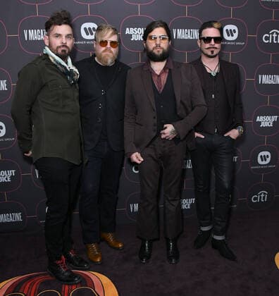 23 January 2020 - Hollywood, California - Dave Beste, Scott Holiday, Michael Miley, Jay Buchanan. Warner Music Group Pre-Grammy Party 2020 held at Hollywood Athletic Club. Photo Credit: Birdie Thompson AdMedia 250247 2020-01-23 California Hollywood Etats-Unis  Copyright: xAdMediax STAR_250247_009