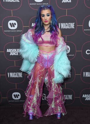 23 January 2020 - Hollywood, California - Galxara. Warner Music Group Pre-Grammy Party 2020 held at Hollywood Athletic Club. Photo Credit: Birdie Thompson AdMedia 250247 2020-01-23 California Hollywood Etats-Unis  Copyright: xAdMediax STAR_250247_022