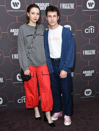 23 January 2020 - Hollywood, California - Lydia Knight, Dylan Minnette. Warner Music Group Pre-Grammy Party 2020 held at Hollywood Athletic Club. Photo Credit: Birdie Thompson AdMedia 250247 2020-01-23 California Hollywood Etats-Unis  Copyright: xAdMediax STAR_250247_047