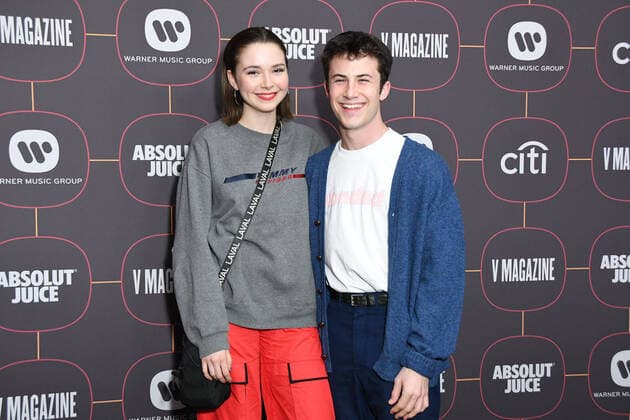 23 January 2020 - Hollywood, California - Lydia Knight, Dylan Minnette. Warner Music Group Pre-Grammy Party 2020 held at Hollywood Athletic Club. Photo Credit: Birdie Thompson AdMedia 250247 2020-01-23 California Hollywood Etats-Unis  Copyright: xAdMediax STAR_250247_160