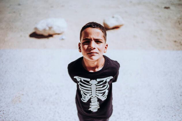 IMAGO Creative: Tag der Menschenrechte am 10. Dezember Portrait of a boy in Smara refugee camp, Tindouf, Algeria model released Symbolfoto  OCMF00956