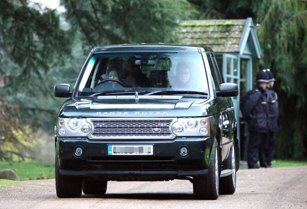 Queen Elizabeth II is seen out in public driving around the Sandringham Estate, and hopefully on the road to recovering from a slight cold . Two days ago Her Majesty was unable to attend her annual visit to the Women s Institute meeting at West Newton due to feeling under the weather. Queen Elizabeth II, Sandringham, Norfolk, on January 25, 2020. 