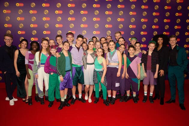 The cast and crew of Ketnet Musical pictured during the Gala van de Gouden K s award show, organized by Flemish children s television channel Ketnet, Saturday 25 January 2020 in Antwerp.  JAMESxARTHURxGEKIERE 2462613