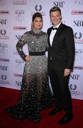Bilder des Jahres 2020, Entertainment 01 Januar Entertainment Bilder des Tages 25 January 2020 - Las Vegas, NV - Shania Twain, Nick Carter. Nevada Ballet Theatre presents the 36th annual Black & White Ball at Caesars Palace honoring Shania Twain as its 2020 Woman of the Year. Photo Credit: MJT AdMedia 250300 2020-01-25 NV Las Vegas Etats-Unis  Copyright: xAdMediax STAR_250300_010