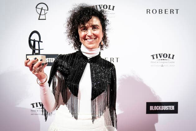 May el-Toukhy. Danmarks Filmakademis uddeling af Robert Prisen 2020 i Tivoli Hotel & Congress Center i Koebenhavn, soendag den 26. januar 2020.. , Copenhagen Denmark *** May el Toukhy Danish Film Academy awards Robert Prize 2020 at the Tivoli Hotel Congress Center in Copenhagen, Sunday 26 January 2020, Copenhagen Denmark,  Copyright: RitzauxScanpix NielsxChristianxVilmannx COP102 spdk20200126-224913-L