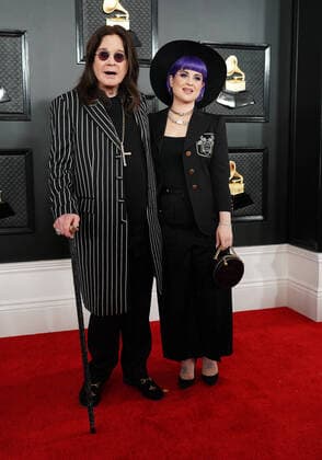 Bilder des Jahres 2020, Entertainment 01 Januar Entertainment Bilder des Tages 26 January 2020 - Los Angeles, California - Ozzy Osbourne and Kelly Osbourne. 62nd Annual GRAMMY Awards held at Staples Center. Photo Credit: AdMedia 250359 2019-02-10 California Los Angeles Etats-Unis  Copyright: xAdMediax STAR_250359_231