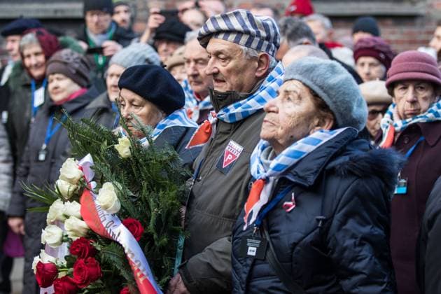 75th anniversary of the liberation of the former Nazi-German concentration and extermination camp KL Auschwitz-Birkenau The 75th anniversary of the liberation of the Nazi German concentration and extermination camp Auschwitz 27.01.2020 in Oswiecim, Poland. EN_01412705_0073 