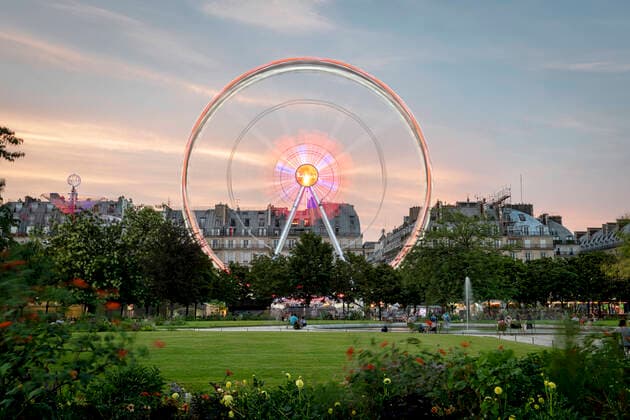 Ferris wheel at The Tuileries Garden  Copyright: xGrahamxdexLacy xGreatstockx E-149-0014G