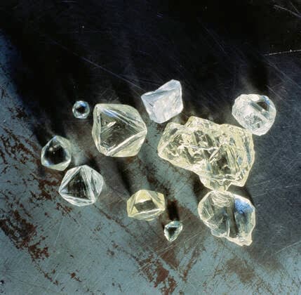 Uncut Diamonds  Copyright: xHorstxKlemm xGreatstockx I-349-0012G