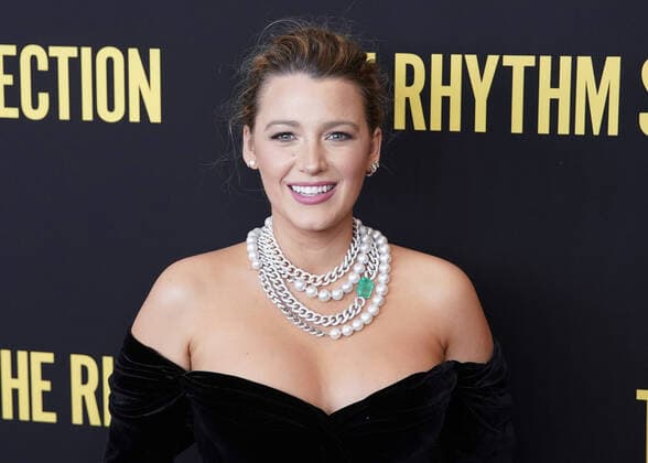 Bilder des Jahres 2020, Entertainment 01 Januar Entertainment Bilder des Tages Blake Lively arrives on the red carpet at The Rhythm Section New York Screening at Brooklyn Academy of Music on January 27, 2020 in New York City.  NYP20200127155 JOHNxANGELILLO