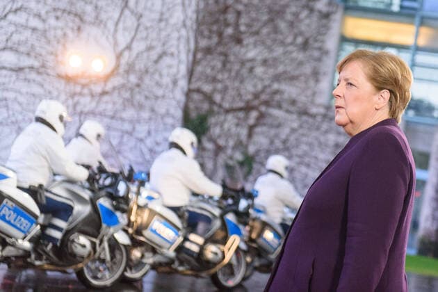 Berlin, Angela Merkel empfängt Mateusz Morawiecki Deutschland, Berlin - 28.01.2020: Im Bild ist die deutsche Bundeskanzlerin Angela Merkel (CDU) zu sehen. Berlin Bundeskanzleramt Berlin Deutschland