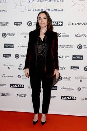 Ceremonie des lumieres 2020.Elodie Bouchez. 250415 2020-01-27 Paris France  Copyright: xGarciax STAR_250415_052