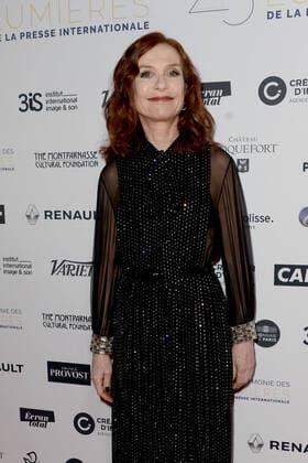 Ceremonie des lumieres 2020.Isabelle Huppert. 250415 2020-01-27 Paris France  Copyright: xGarciax STAR_250415_096
