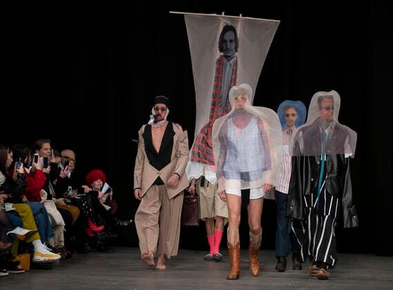 Copenhagen Fashion Week AW 2020. Designers Nest show i lokomotivvaerkstedet tirsdag den 28. januar 2020. Af Frederik Möller. , Copenhagen Denmark
