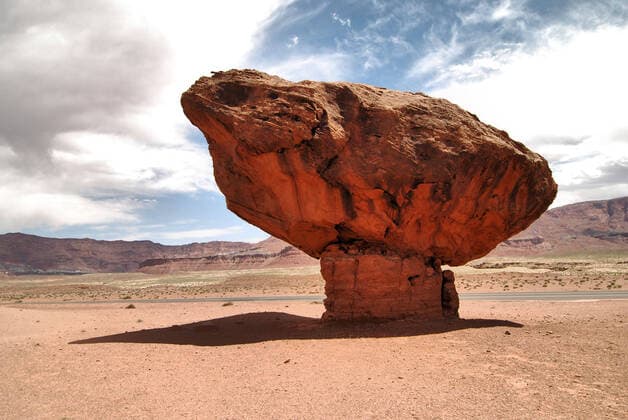 balanced rock formations near Marble Canyon Arizona Marble Canyon, AZ, United States CR_DOSH200106-272344-01