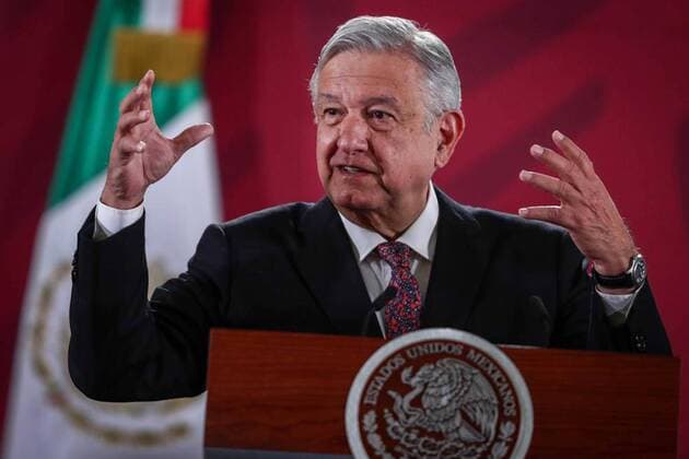 January 29, 2020: EUM20200129NAC02.JPG.CIUDAD DE MEXICO, PresidencyPresidenciaAMLO.- El presidente de Mexico, Andres Manuel Lopez Obrador, en conferencia matutina de este miercoles 29 de enero de 2020, en Palacio Nacional. Foto: Agencia EL UNIVERSALDiego Simon Sanchez RDB. Copyright: xElxUniversalx