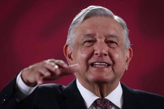 January 29, 2020: EUM20200129NAC01.JPG.CIUDAD DE MEXICO, PresidencyPresidenciaAMLO.- El presidente de Mexico, Andres Manuel Lopez Obrador, en conferencia matutina de este miercoles 29 de enero de 2020, en Palacio Nacional. Foto: Agencia EL UNIVERSALDiego Simon Sanchez RDB. Copyright: xElxUniversalx