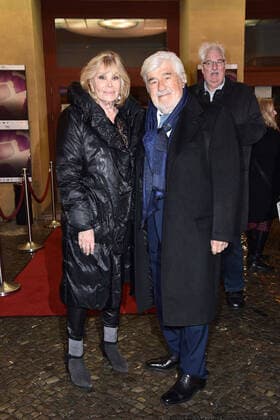 Mario Adorf und seine Ehefrau Monique bei der Verleihung vom Ernst-Lubitsch-Preis am 29.01.2020 in Berlin Ernst-Lubitsch-Preis Verleihung 2020 in Berlin