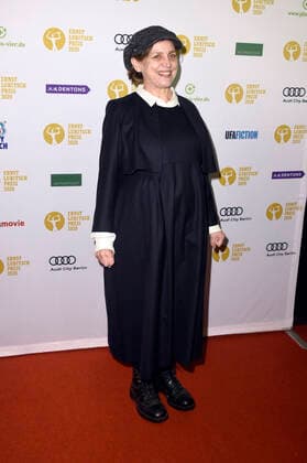 Katharina Thalbach bei der 62. Verleihung vom Ernst-Lubitsch-Preis 2020 im Kino Babylon. Berlin, 29.01.2020