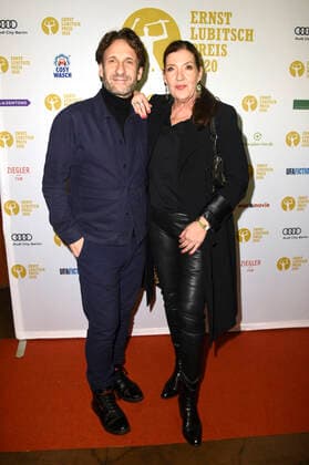 Falk-Willy Wild und Katy Karrenbauer bei der 62. Verleihung vom Ernst-Lubitsch-Preis 2020 im Kino Babylon. Berlin, 29.01.2020