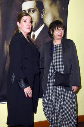 Katy Karrenbauer und Monika Hansen bei der 62. Verleihung vom Ernst-Lubitsch-Preis 2020 im Kino Babylon. Berlin, 29.01.2020