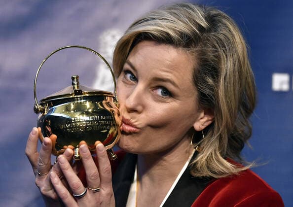 Bilder des Jahres 2020, Entertainment 01 Januar Entertainment Themen der Woche KW05 Entertainment Bilder des Tages Actress Elizabeth Banks at a press conference honoring Banks as the Harvard University Hasty Pudding Theatricals 2020 Woman of the Year in Cambridge, Massachusetts on January 31, 2020.  BOS20200131196 JOSHUAxREYNOLDS