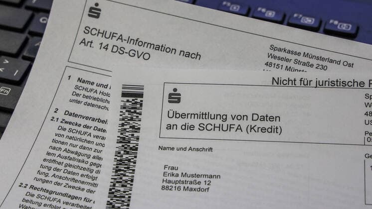 Formular, Übermittlung von Daten an die Schufa (Kredit), Sparkasse *** Form, transmission of data to Schufa Kredit, Sparkasse