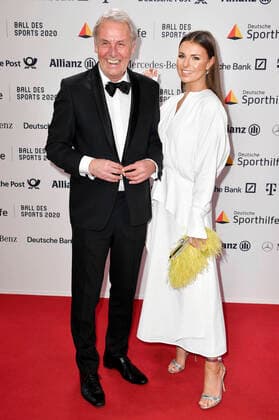 Jörg Wontorra und Laura Wontorra beim 50. Ball des Sports 2020 im RheinMain CongressCenter. Wiesbaden, 01.02.2020 *** Jörg Wontorra and Laura Wontorra at the 50 Ball des Sports 2020 in the RheinMain CongressCenter Wiesbaden, 01 02 2020 Foto:xF.xKernx xFuturexImage