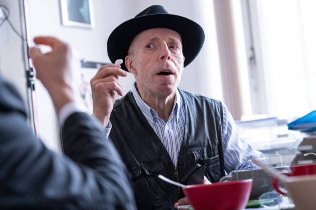 Gunther von Hagens Gunther von Hagens privat in seinem Plastenarium un Zuhause in Guben Guben Deutschland *** Gunther von Hagens Gunther von Hagens privately in his Plastenarium and at home in Guben Guben Germany