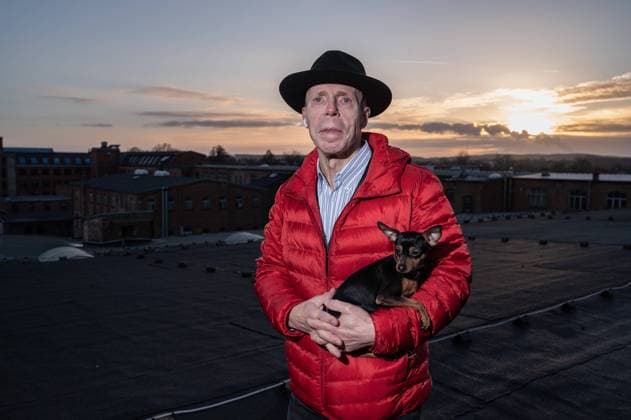 Gunther von Hagens Gunther von Hagens privat in seinem Plastenarium un Zuhause in Guben Guben Deutschland *** Gunther von Hagens Gunther von Hagens privately in his Plastenarium and at home in Guben Guben Germany