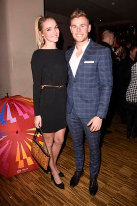 Jessica Schernau und Thomas Vogel beim GlücksSpirale-Film Award 2019 im GOP-Theater. München, 03.02.2020