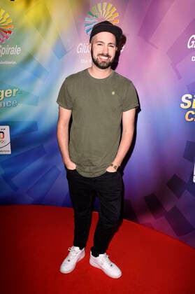 Dominik Porschen beim GlücksSpirale-Film Award 2019 im GOP-Theater. München, 03.02.2020