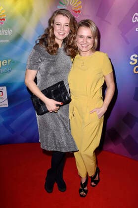 Nina Eichinger und Nova Meierhenrich beim GlücksSpirale-Film Award 2019 im GOP-Theater. München, 03.02.2020