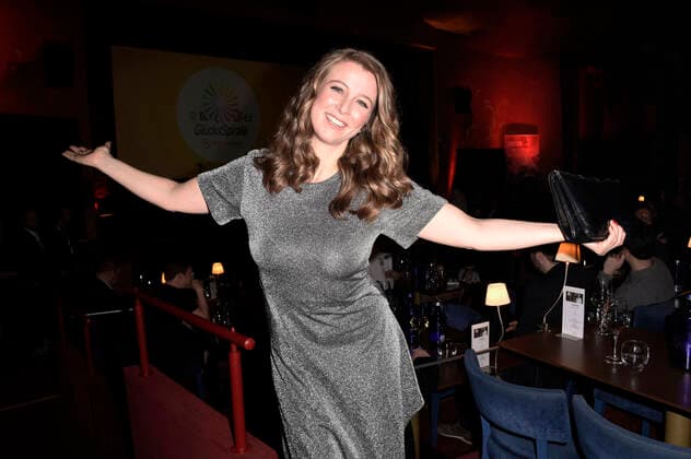 Nina Eichinger beim GlücksSpirale-Film Award 2019 im GOP-Theater. München, 03.02.2020
