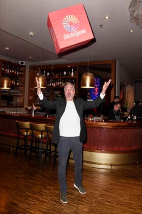 Dave Kaufmann beim GlücksSpirale-Film Award 2019 im GOP-Theater. München, 03.02.2020