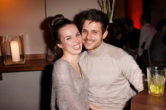 Darya Gritsyuk und Philip Birnstiel beim GlücksSpirale-Film Award 2019 im GOP-Theater. München, 03.02.2020