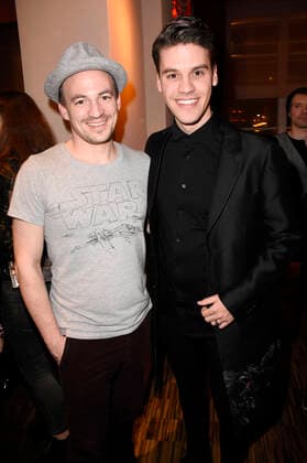 Tom von der Isar und Dominic Fritz beim GlücksSpirale-Film Award 2019 im GOP-Theater. München, 03.02.2020