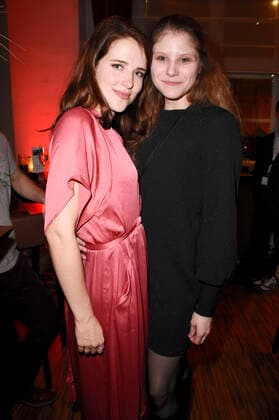 Leonie Brill und Stephanie Lexer beim GlücksSpirale-Film Award 2019 im GOP-Theater. München, 03.02.2020
