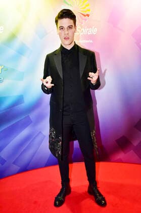 Dominic Fritz beim GlücksSpirale-Film Award 2019 im GOP-Theater. München, 03.02.2020