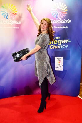 Nina Eichinger beim GlücksSpirale-Film Award 2019 im GOP-Theater. München, 03.02.2020